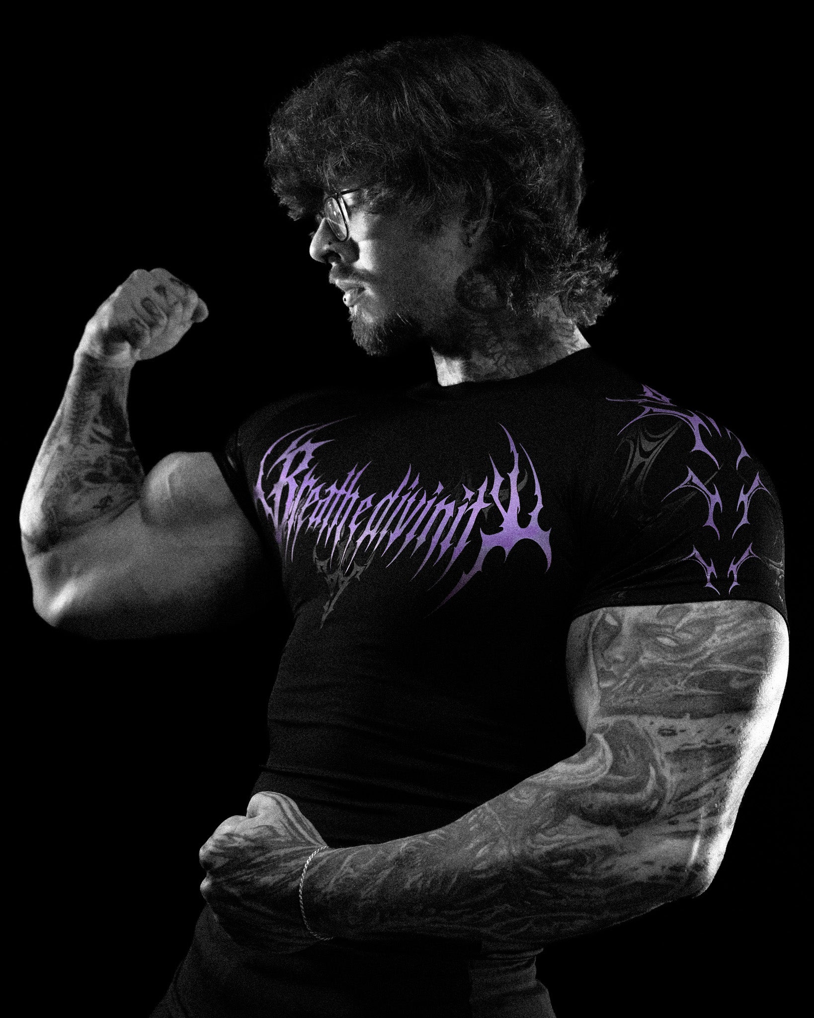 Void Tech™ Infernal longsleeve Compression [INFERNO] | Breathedivinity