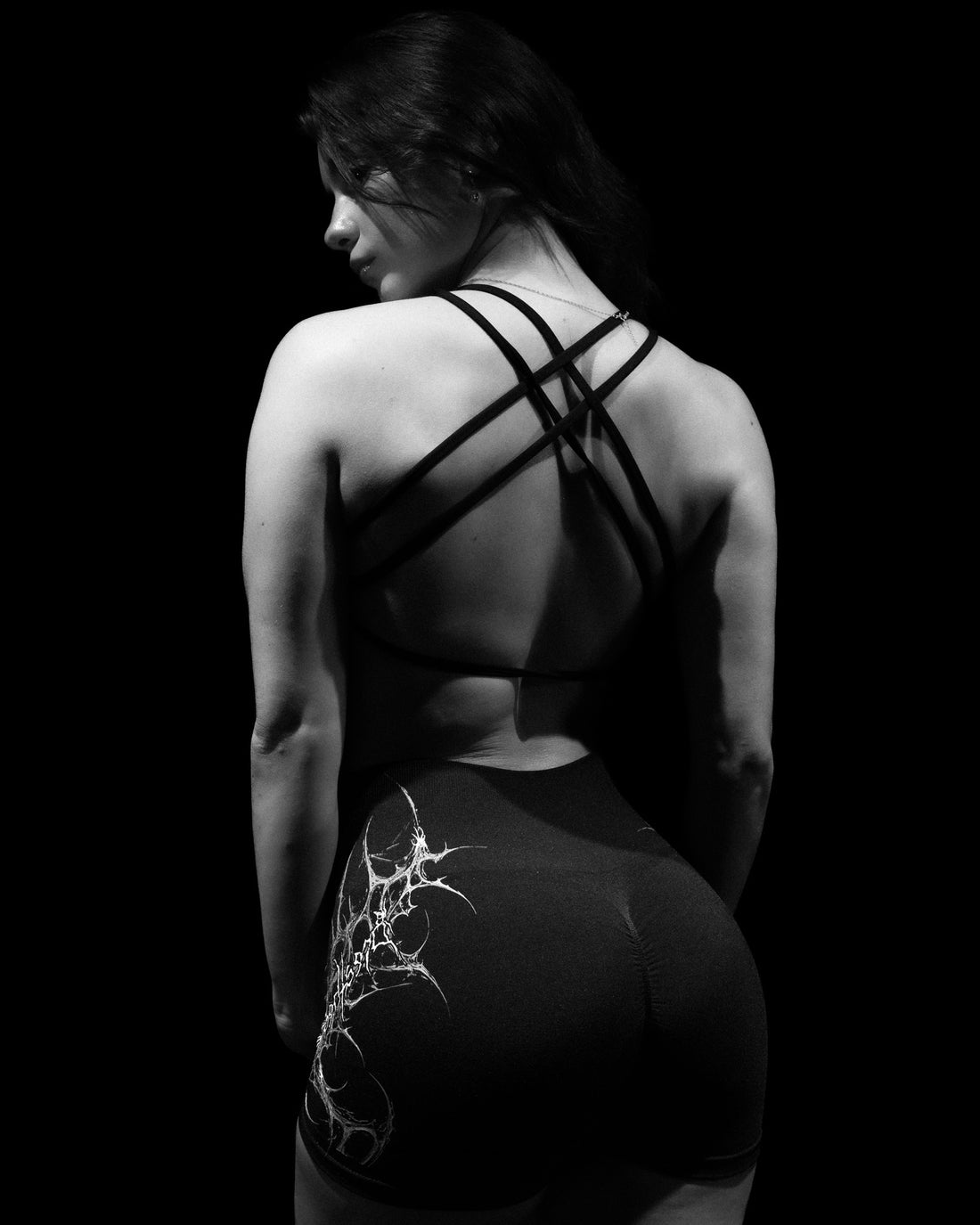 Void Tech™ Death Veil Seamless Shorts [VOID BLACK]