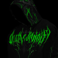 Prototype X Oversized pullover hoodie [NEON GREEN]