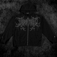 Mens Tarnished Zip-up Hoodie [ECLIPSE]