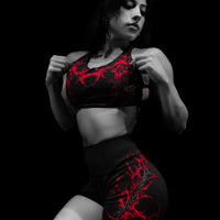 Void Tech™ Death Veil Sports Bra [NIGHTMARE]