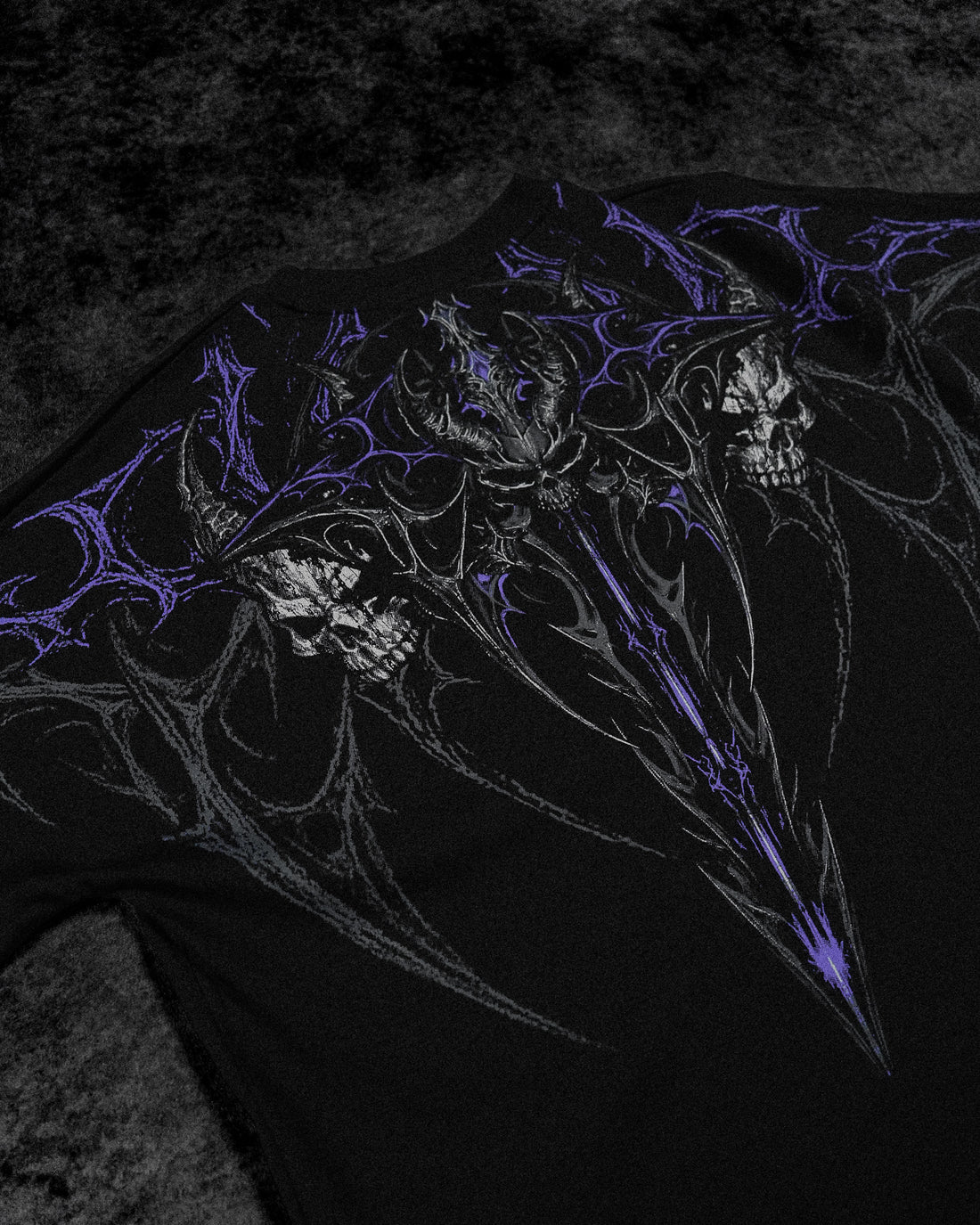 Nocturnal Oversized T-Shirt [HOLLOW PURPLE]
