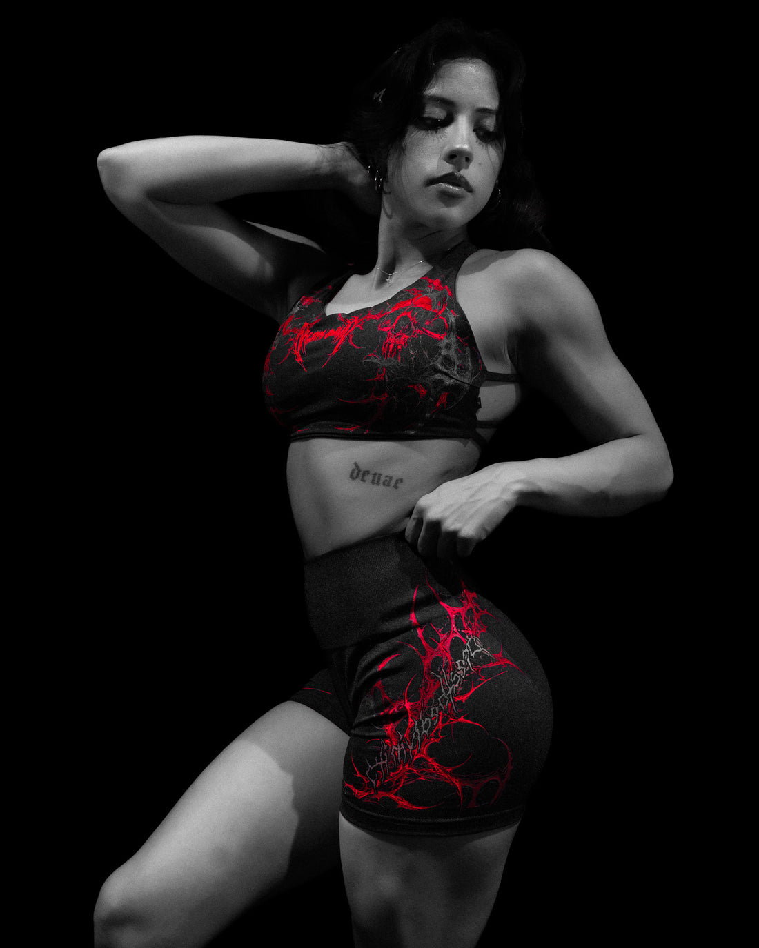 Void Tech™ Death Veil Seamless Shorts [NIGHTMARE]