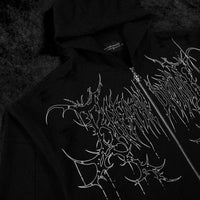 Mens Tarnished Zip-up Hoodie [ECLIPSE]