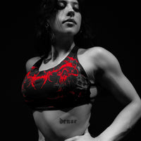 Void Tech™ Death Veil Sports Bra [NIGHTMARE]