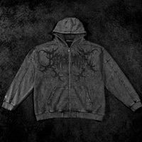 Mens Tarnished Zip-up Hoodie [VINTAGE]