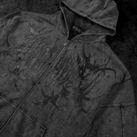 Mens Tarnished Zip-up Hoodie [VINTAGE]