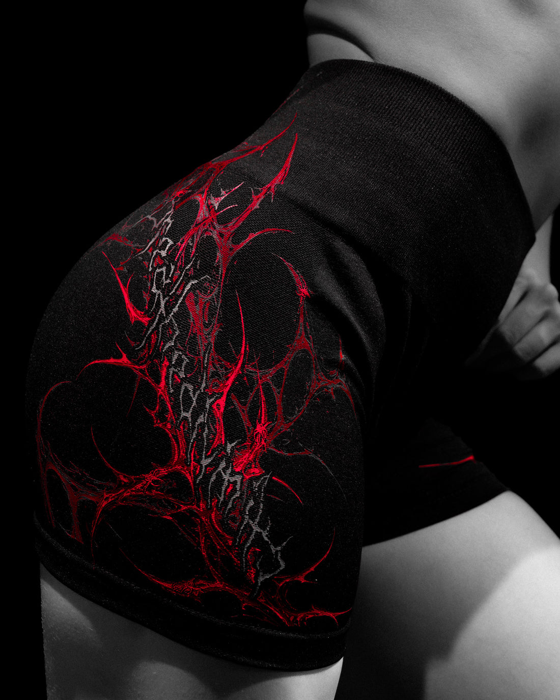 Void Tech™ Death Veil Seamless Shorts [NIGHTMARE]