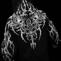 Nightreign Oversized pullover hoodie [VOID BLACK]