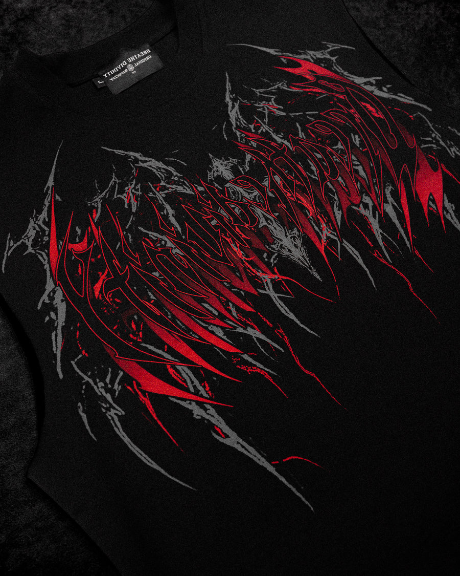 Dark Matter Oversized Cutoff Tee [NIGHTMARE]