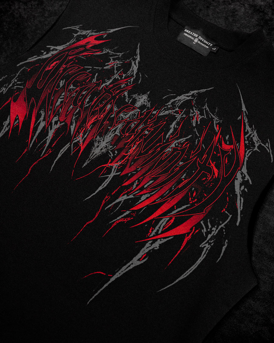 Dark Matter Oversized Cutoff Tee [NIGHTMARE]