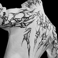 Doomslayer Oversized pullover hoodie [DIVINE WHITE]