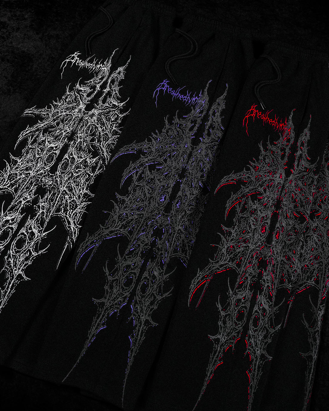 Cyber Scythe Uncuffed luxury sweatpants [VOID BLACK]