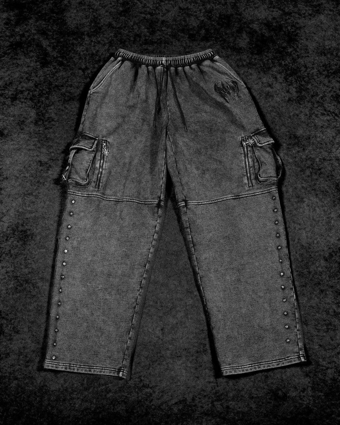 Metallic Tactical Uncuffed Cargos [VINTAGE]