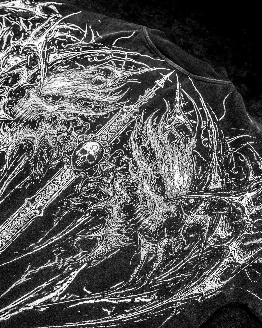 Hollow Souls Oversized T-shirt [SMOKE]