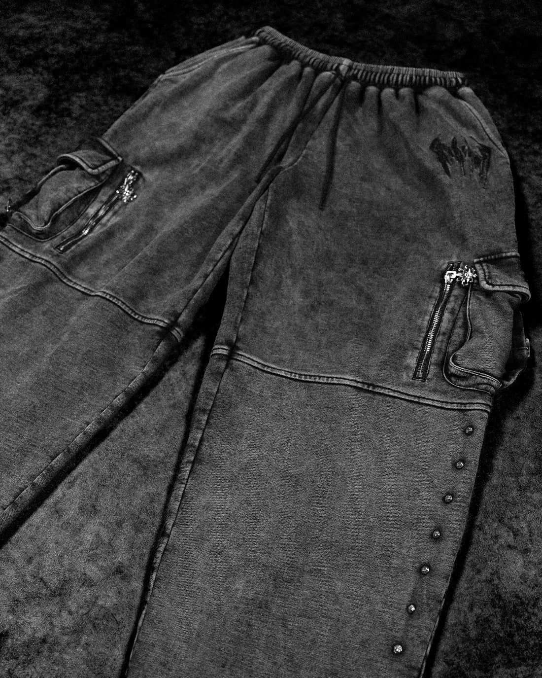 Metallic Tactical Uncuffed Cargos [VINTAGE]