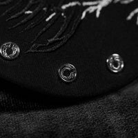 Tarnished Metallic Logo Cap [VOID BLACK]