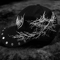 Tarnished Metallic Logo Cap [VOID BLACK]