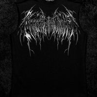 Dark Matter Oversized Cutoff Tee [VOID BLACK]