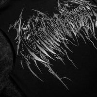 Dark Matter Oversized Cutoff Tee [VOID BLACK]