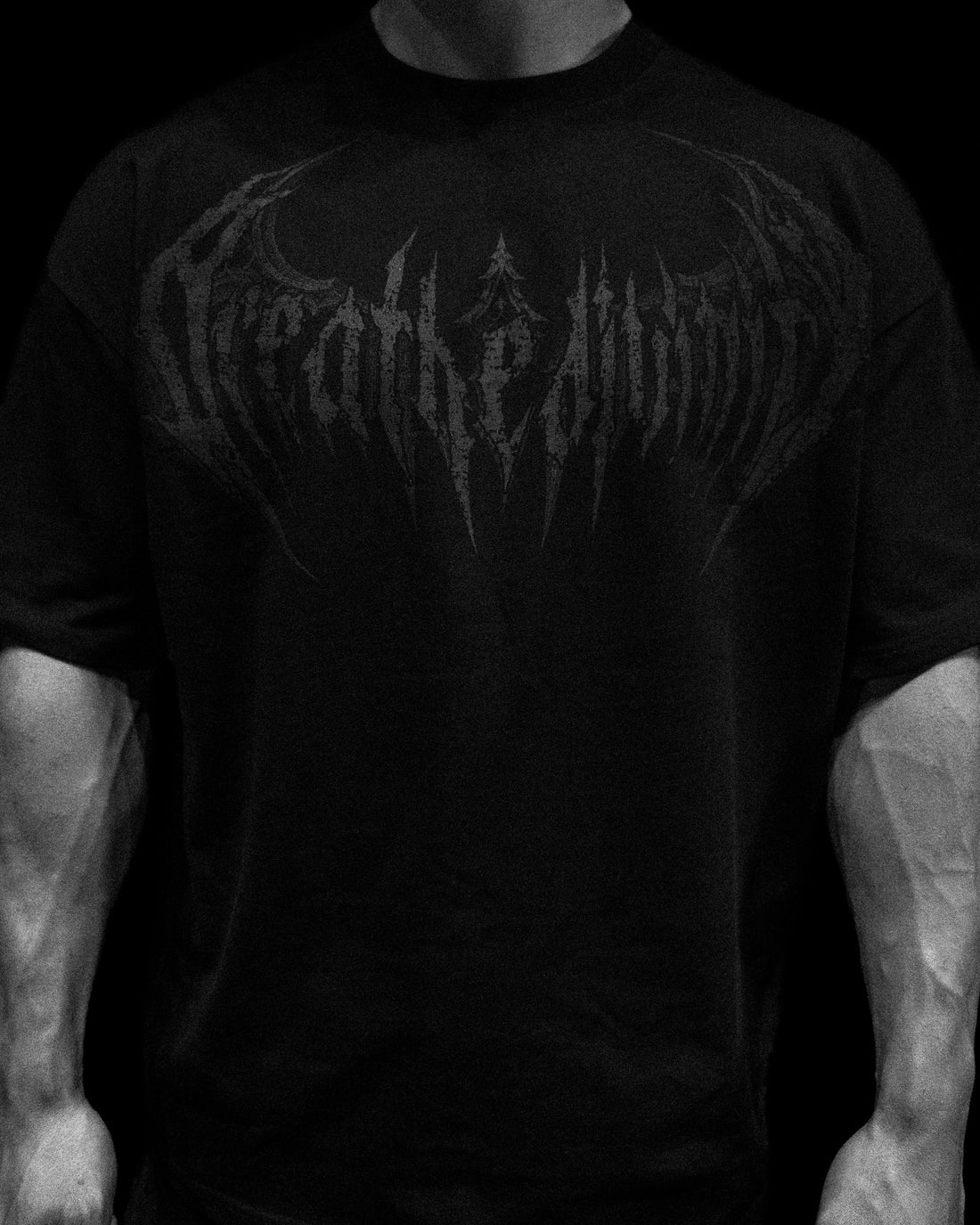 Arc Knight Oversized T-shirt [BLACK ICE]