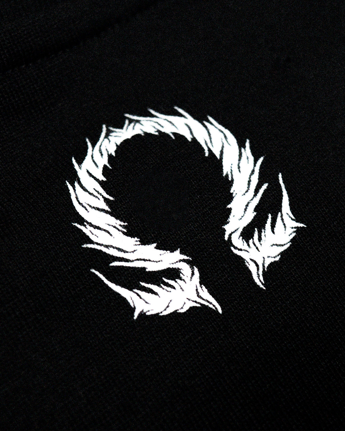 Dark Matter Oversized Cutoff Tee [VOID BLACK]