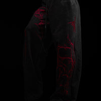 Women's Eternal Blade Banana Shaped Uncuffed Sweatpants [NIGHTMARE]