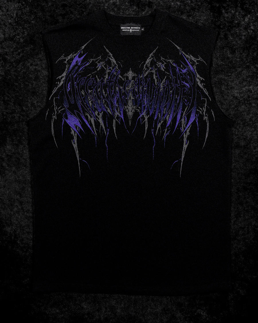 Dark Matter Oversized Cutoff Tee [DUSK]