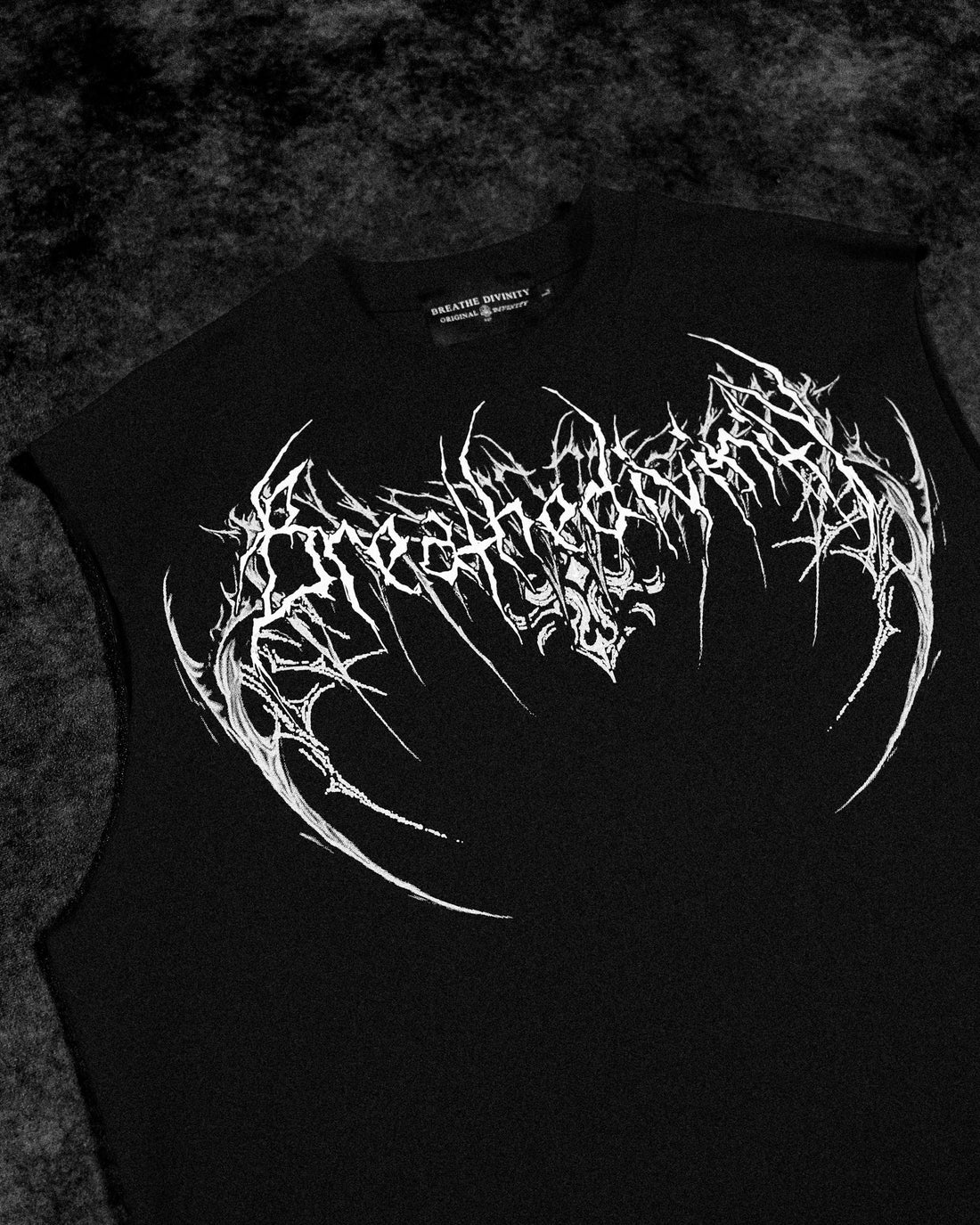 Heaven's Gate Cut-off Tee  [VOID BLACK]