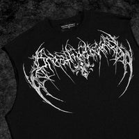 Heaven's Gate Cut-off Tee  [VOID BLACK]