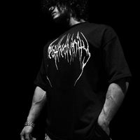 Necromancer Oversized T-shirt [HEAVENLY RED]