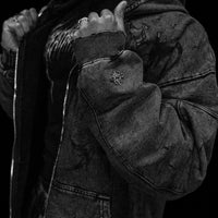 Mens Tarnished Zip-up Hoodie [VINTAGE]