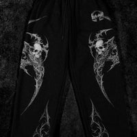 Death Scythe Uncuffed Luxury Sweatpants [VOID BLACK]
