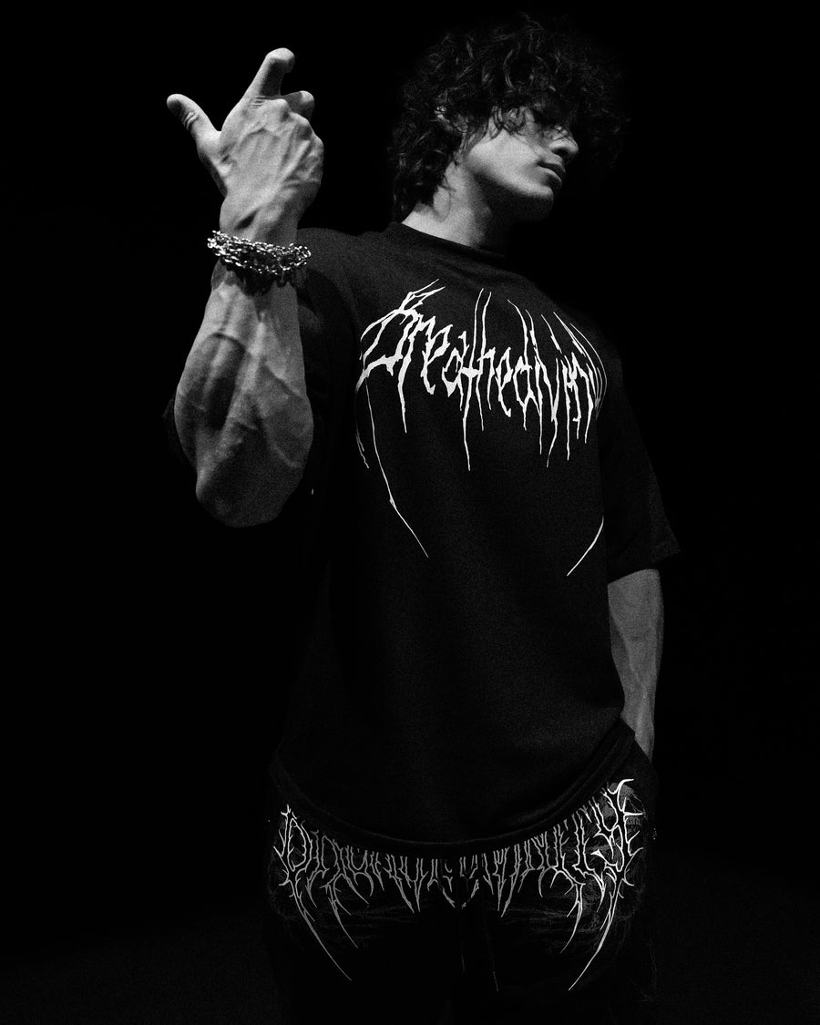 Necromancer Oversized T-shirt [VOID BLACK]