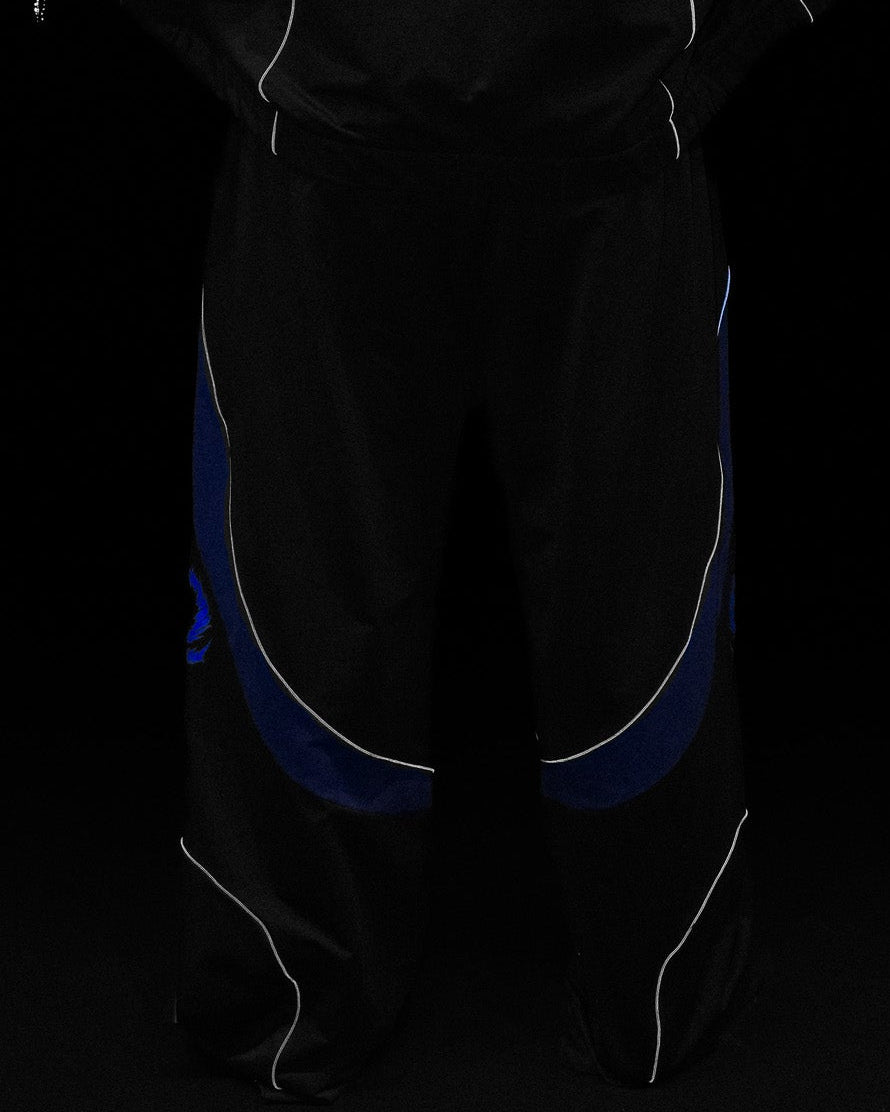 Omega Uncuffed Trackpants [DARK BLUE]