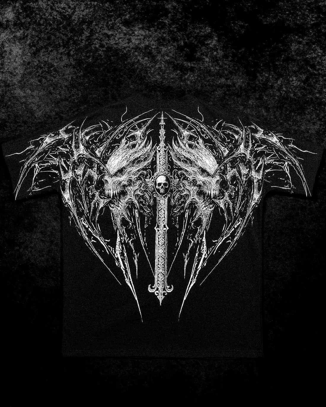 Hollow Souls Oversized T-shirt [VOID BLACK]