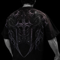 Arc Knight Oversized T-shirt [GRAVE BLOOM]
