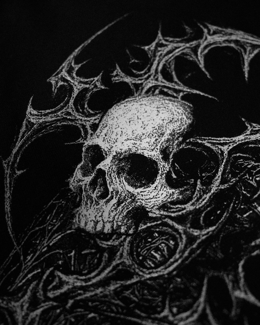 Death Scythe Uncuffed Luxury Sweatpants [VOID BLACK]