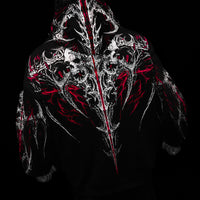 Prototype X Oversized pullover hoodie [HEAVENLY RED]