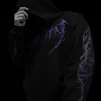 Eclipse Oversized Pullover Hoodie [HOLLOW PURPLE]