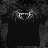 Women's Abyssal Oversized Lightweight Tee [VOID BLACK]