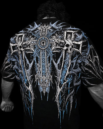 Heaven's Gate Oversized T-shirt [FROST]