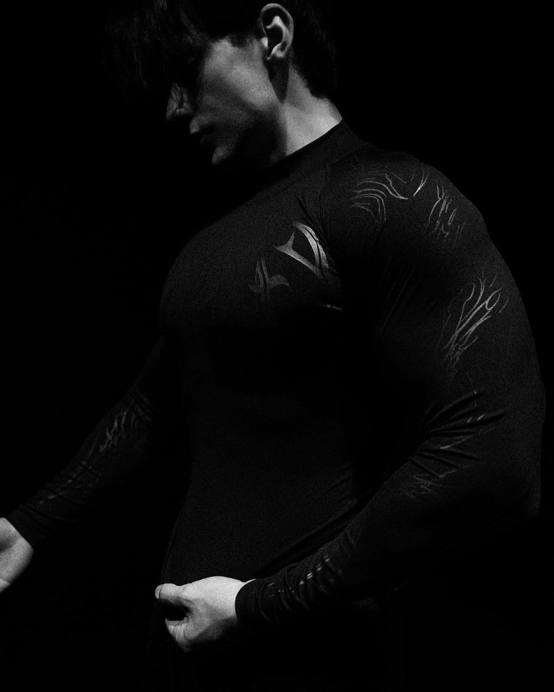 Void Tech™ Dragon Slayer longsleeve Compression [DARKNESS]