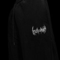 Mens Essential Uncuffed luxury sweatpants [VOID BLACK]