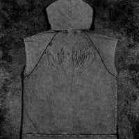 Venom Cutoff Zip-up Hoodie [VINTAGE]