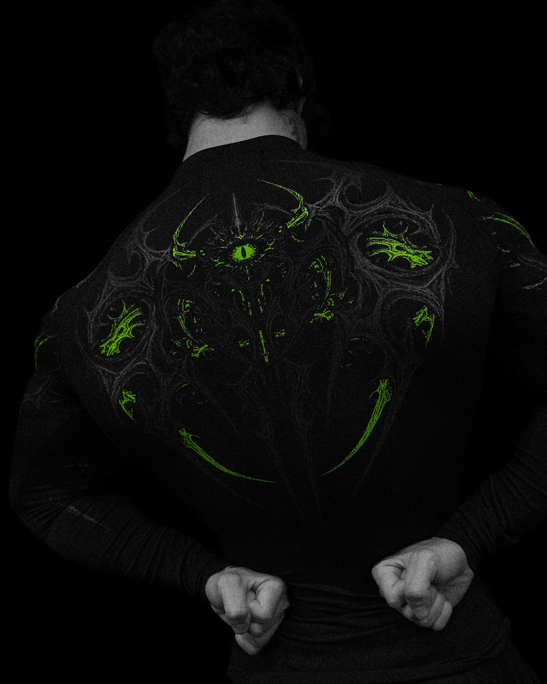 Void Tech™ Parasite Longsleeve Compression [NEON GREEN]