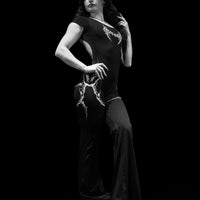 Void Tech™ Dark Reign Open Back Flare Bodysuit [VOID BLACK]