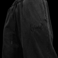 Mens Essential Uncuffed luxury sweatpants [SMOKE]