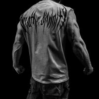 Oversized Cut-off Tee [BONE]