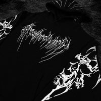 Doomslayer Oversized pullover hoodie [VOID BLACK]